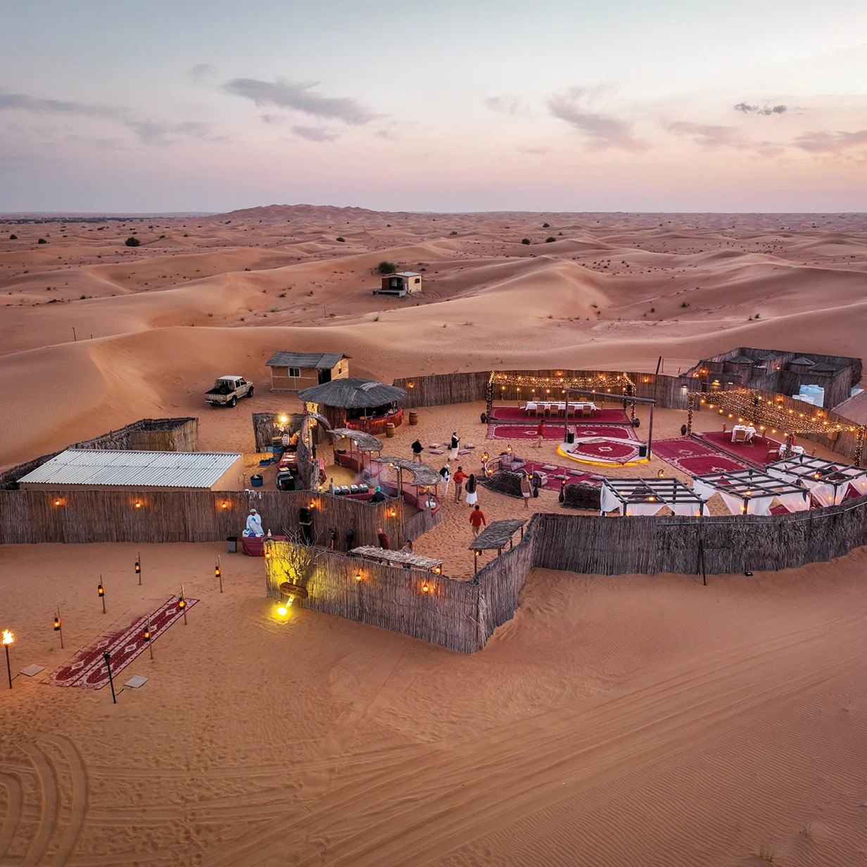 Desert safari for family